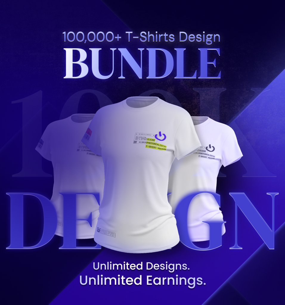 100,000+ T-Shirts Design Bundle