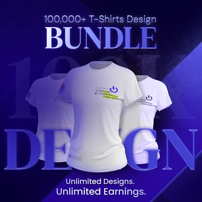100,000+ T-Shirts Design Bundle